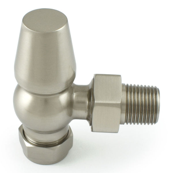 Plumbers Choice Faringdon Lock-Shield ONLY - Satin Nickel (Angled)