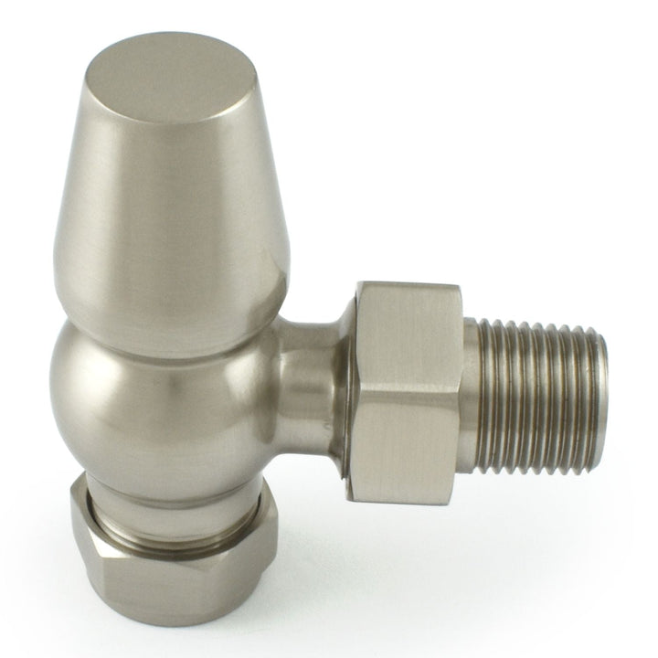 Plumbers Choice Faringdon Lock-Shield ONLY - Satin Nickel (Angled)