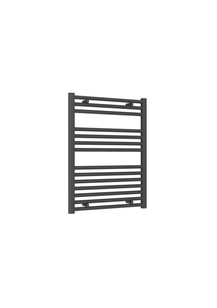 Reina Diva Steel Flat/Straight Anthracite Heated Towel Rail Radiator