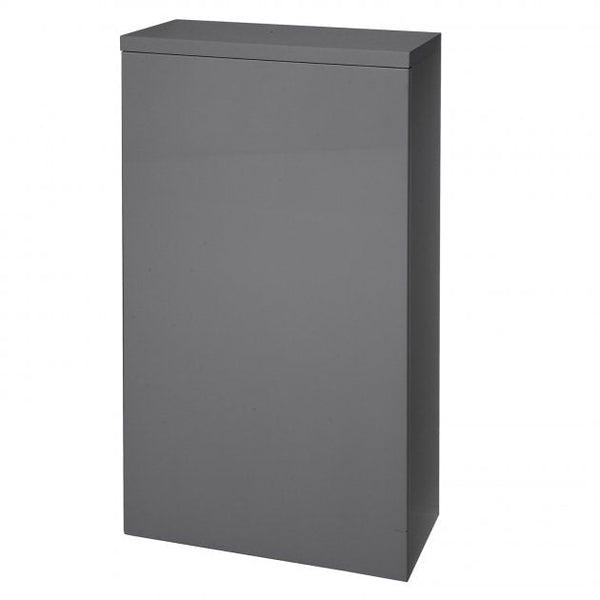 Kartell Purity WC (Water Closet) Unit 830mm x 505mm Storm Grey Gloss