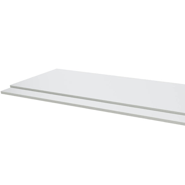 Kartell Purity 2 Piece Front Bath Panel 1700mm White Gloss