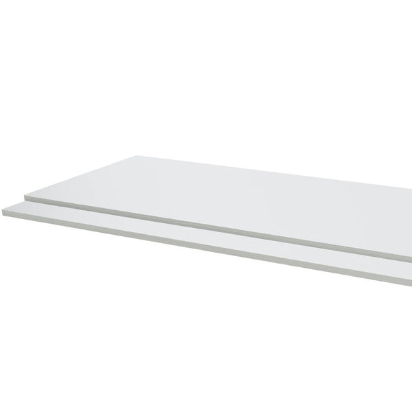 Kartell Purity 2 Piece Front Bath Panel 1800mm White Gloss