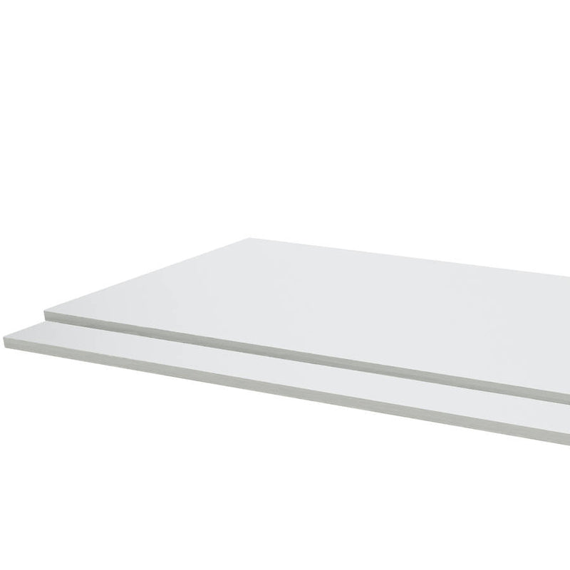 Kartell Purity 2 Piece End Bath Panel 700Mm White Gloss