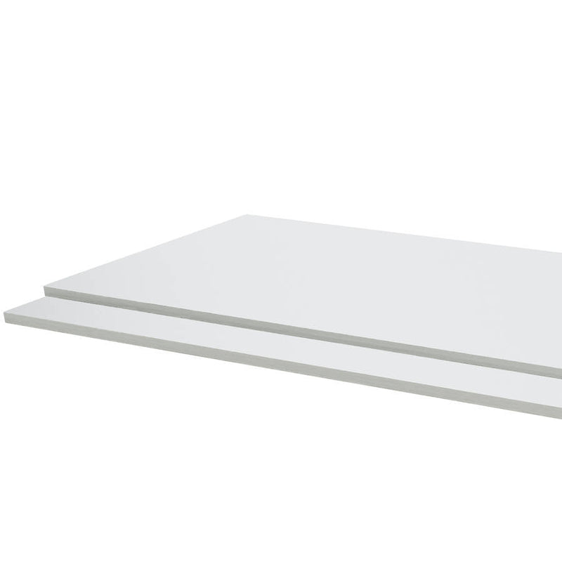 Kartell Purity 2 Piece End Bath Panel 800Mm White Gloss