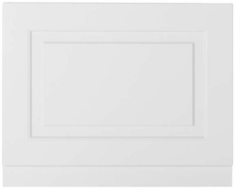 Kartell Astley 700Mm End Bath Panels - Matt White