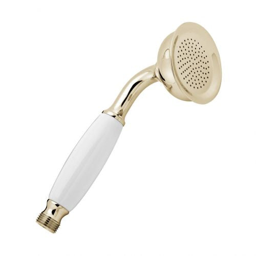 Methven Deva Traditional Single Function Shower Handset Gold