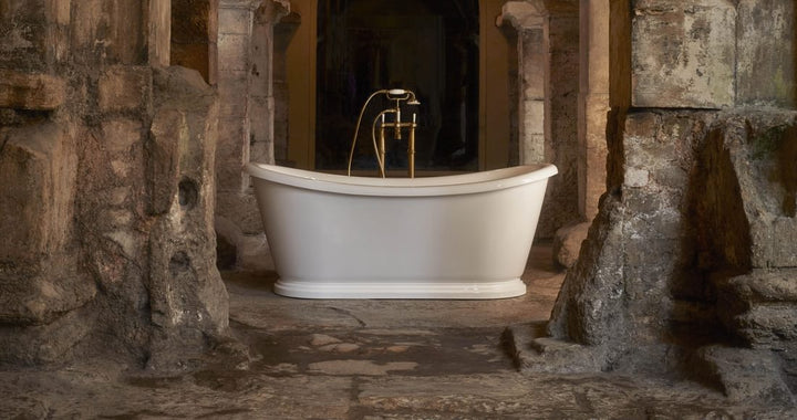 Iona Widcombe Double Ended Roll Top Freestanding Bath 1500