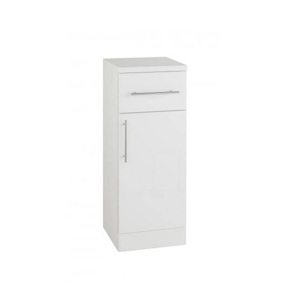 Kartell Impakt Single Door Base Storage Unit 300mm W x 300mm D - White