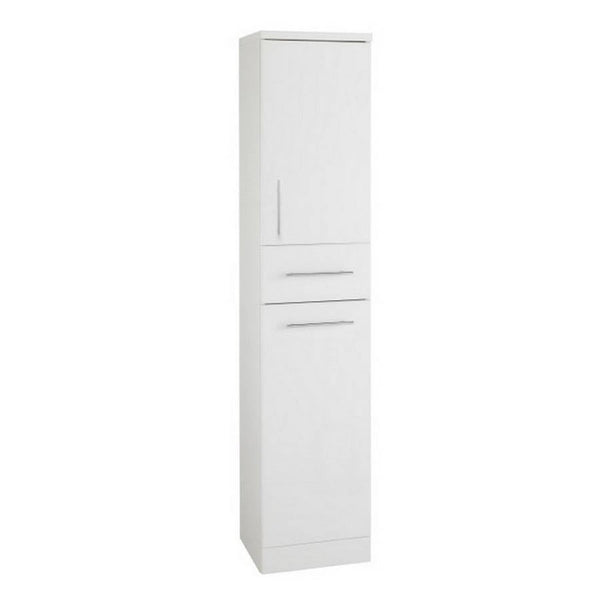 Kartell Impakt Tall Cabinet Storage Unit 1900mm H x 350mm W - White