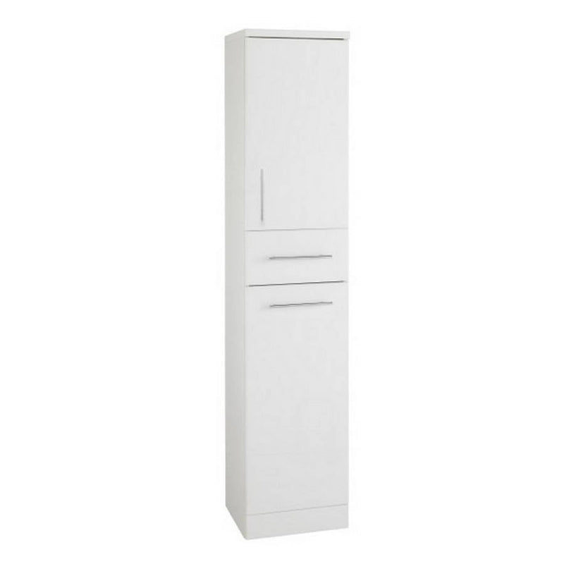 Kartell Impakt Tall Cabinet Storage Unit 1900mm H x 350mm W - White