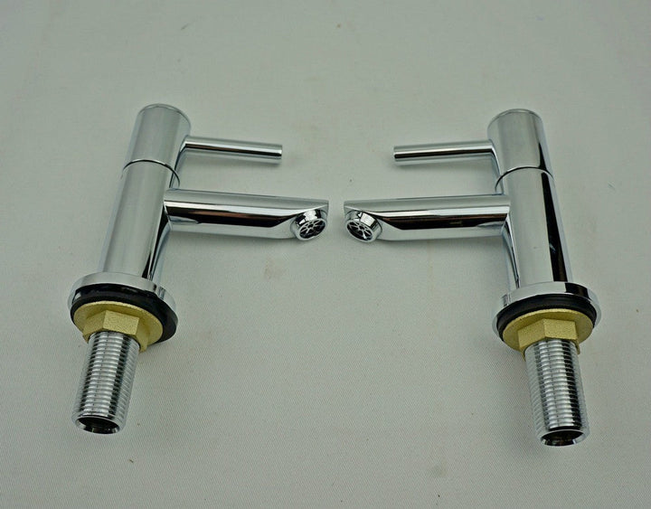 Methven Deva Insignia Chrome Brass Bath Taps (Pair)