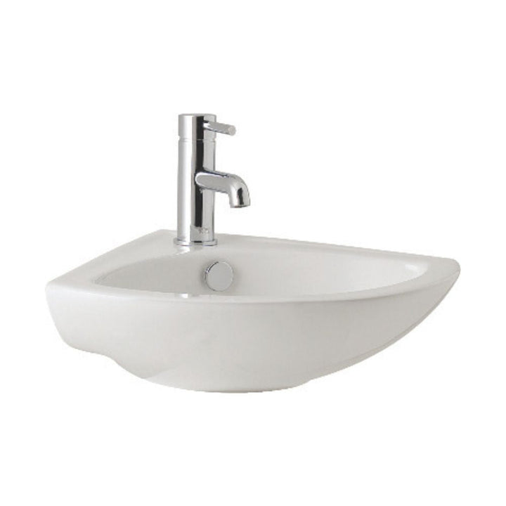 Kartell G4K 1 Tap Hole Corner Basin 410mm