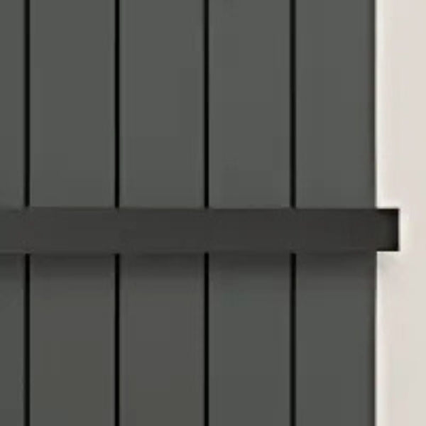 Reina Wave Anthracite Stainless Steel Double Towel Bars