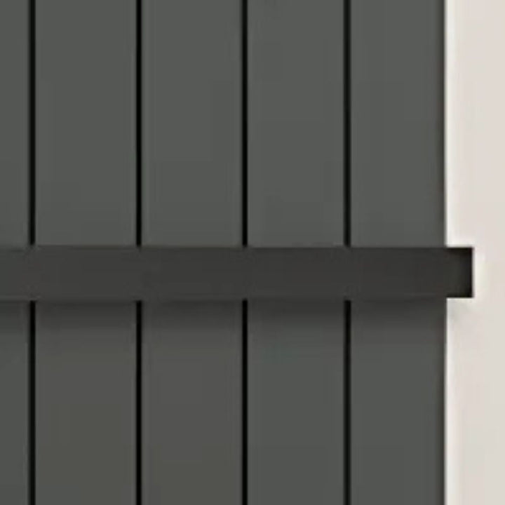 Reina Wave Anthracite Stainless Steel Double Towel Bars