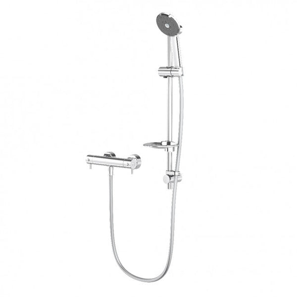 Methven Satinjet Kiri Cool To Touch Bar Shower With Diverter Chrome