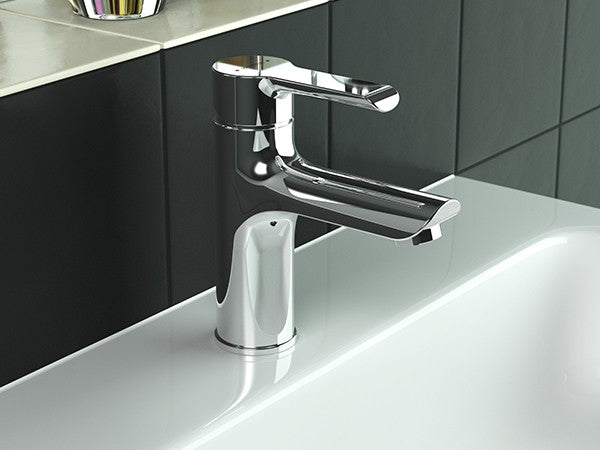 Methven Kea Brass Mono Basin Mixer Tap Chrome