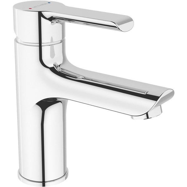 Methven Kea Brass Mini Basin Mixer Tap Chrome