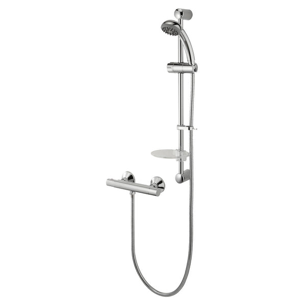 Methven Deva Kestrel Cool to Touch Bar Shower with Multi Mode Kit - Chrome