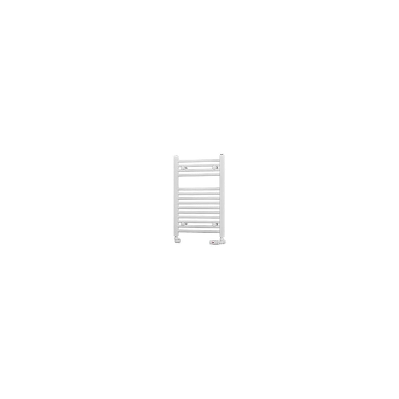 Eastbrook Biava Straight Multirail Steel White Heated Towel Rail