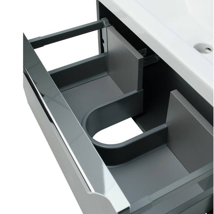Kartell Kore Wall Mounted Single Drawer Cabinets 500mm W x 355mm D