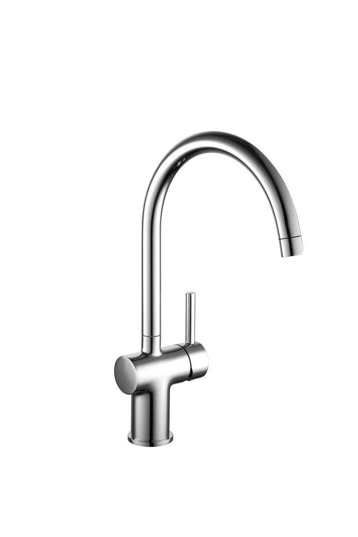 Kartell Mono Kitchen Sink Mixer Tap With Single Handle Polished Chrome