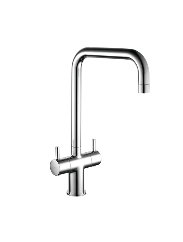 Kartell Mono Kitchen Sink Mixer Tap Deck Mounted Polished Chrome