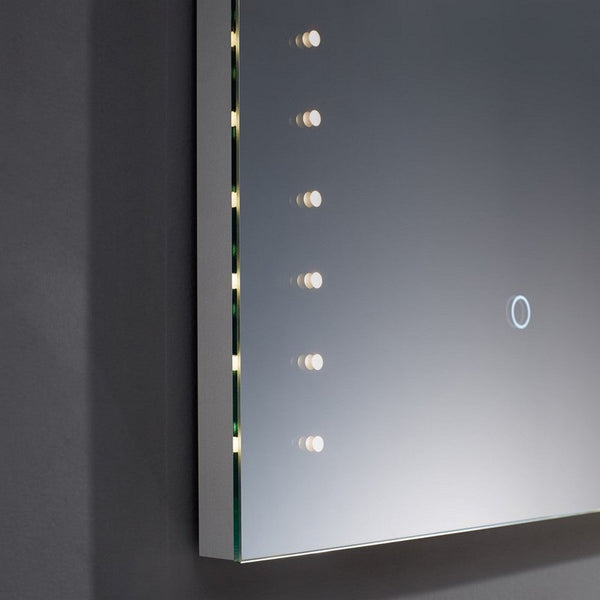 Kartell Tormes 700mm x 500mm Illuminated LED Mirror - Clear Glass