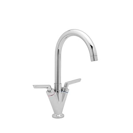 Methven Deva Lever Brass Mono Sink Mixer Tap Chrome