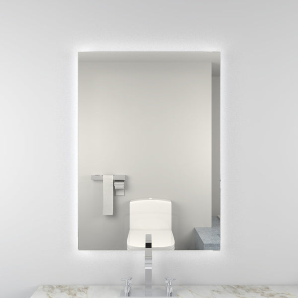 Kartell Como LED Bathroom Mirror with Sensor Switch and Demister Pad 700mm H x 500mm W