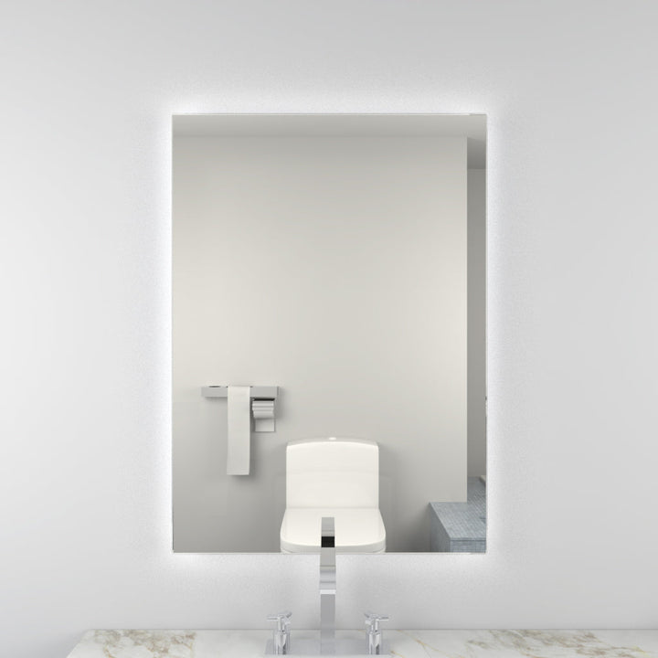 Kartell Como LED Bathroom Mirror with Sensor Switch and Demister Pad 700mm H x 500mm W