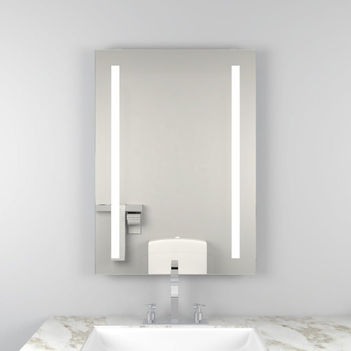 Kartell Wilson LED Bathroom Mirror with Sensor Switch and Demister Pad 700mm H x 500mm W