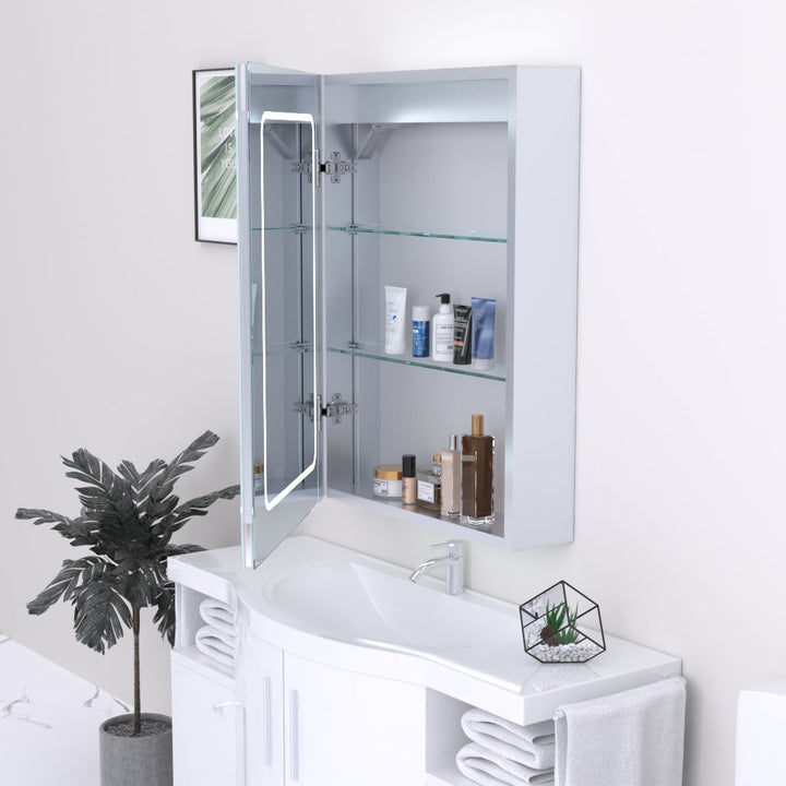 Kartell Reflections Fine LED Mirror Cabinet 700mm H x 500mm W