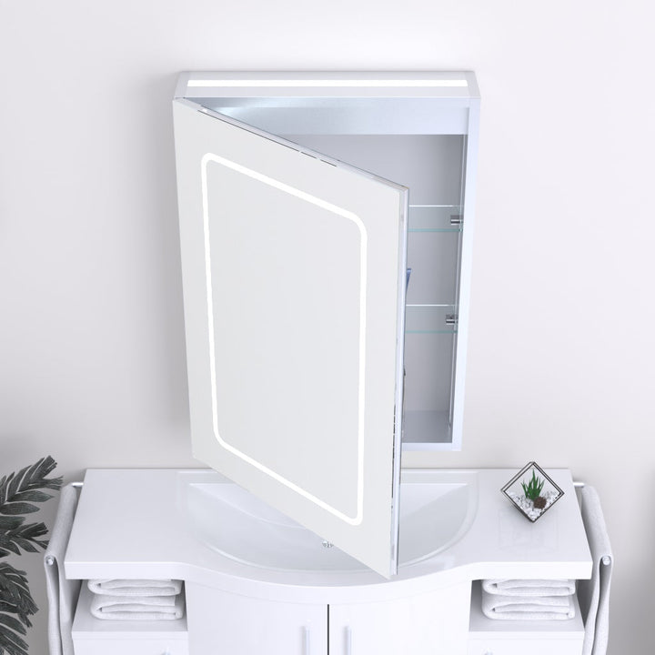 Kartell Reflections Fine LED Mirror Cabinet 700mm H x 500mm W