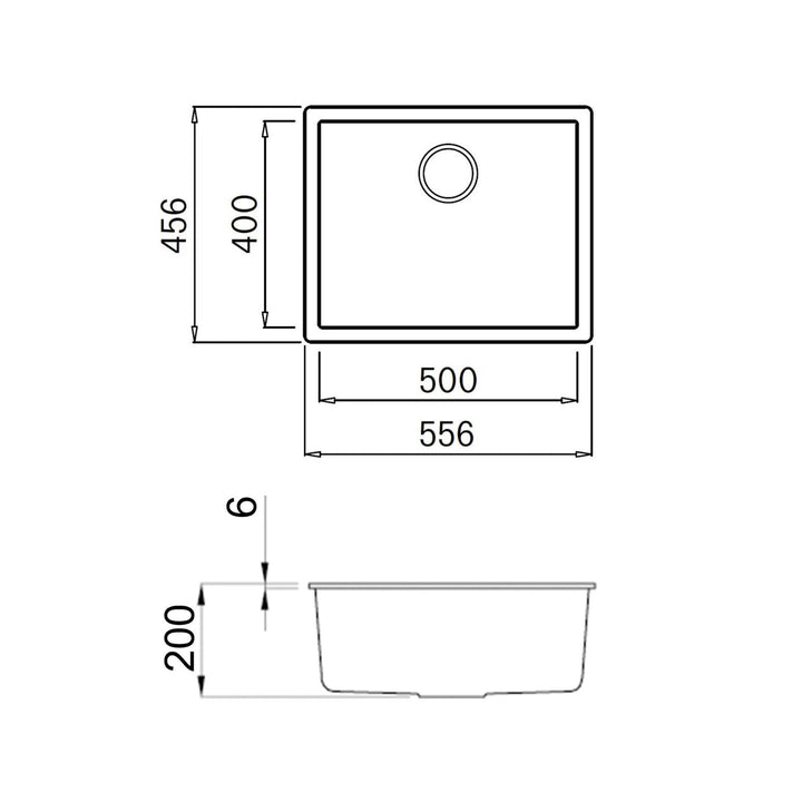 Reginox Multa 105 Single Bowl Kitchen Sink
