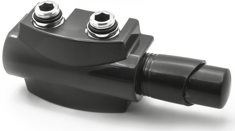 Reina Modah Straight TRV H-Type Radiator Valve - Anthracite
