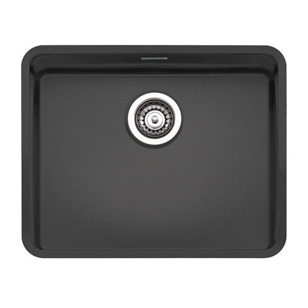 Reginox OHIO Stainless Steel Integrated Single Bowl Kitchen Sink Black