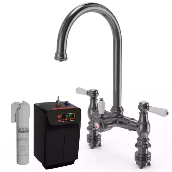 Ellsi Traditional bridge 3 In 1 Instant Hot Water Kitchen Sink Taps