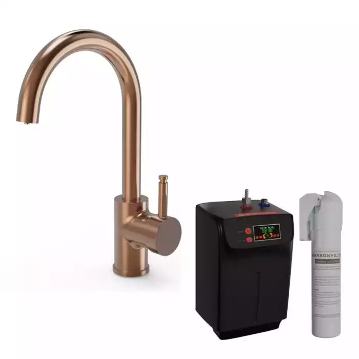 Ellsi Sole Single Lever 3 In 1 Instant Hot Water Kitchen Tap