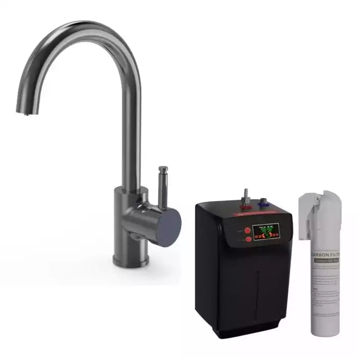Ellsi Sole Single Lever 3 In 1 Instant Hot Water Kitchen Tap