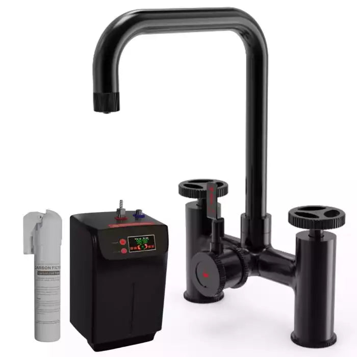 Ellsi Industrial bridge 3 in 1 Instant Hot Water Kitchen Tap