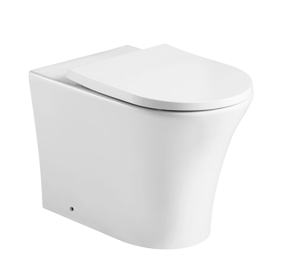 Kartell Kameo Rimless Back to Wall Pan with Soft Close Seat