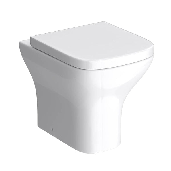 Kartell Project Square Back to Wall WC Pan & Soft Close Seat