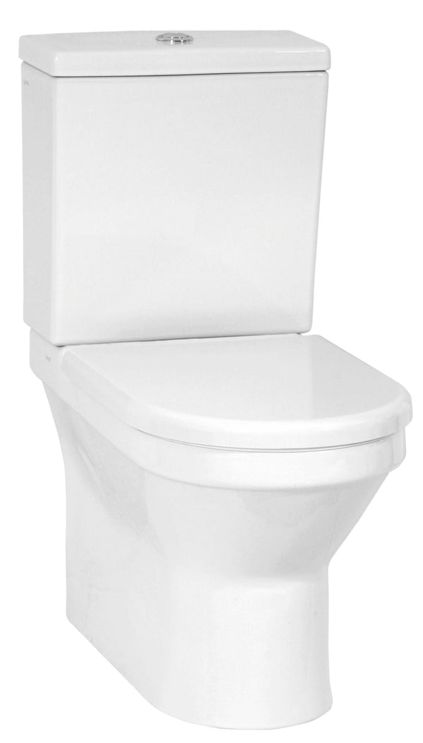 Kartell Style Close Coupled Fully BTW WC Pan White Finish