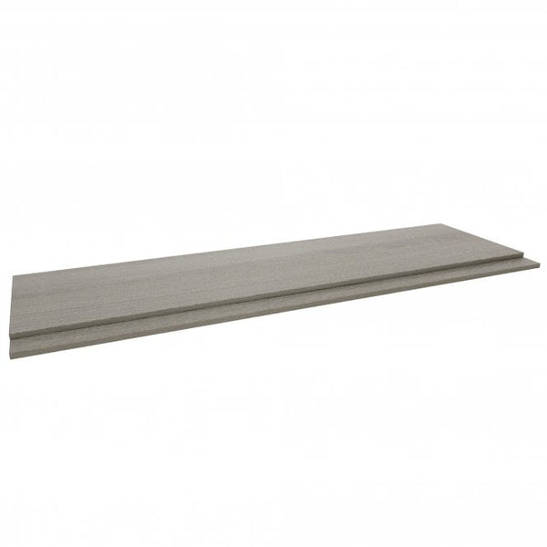 Kartell Purity 2 Piece Front Bath Panel 1700mm Silver Oak
