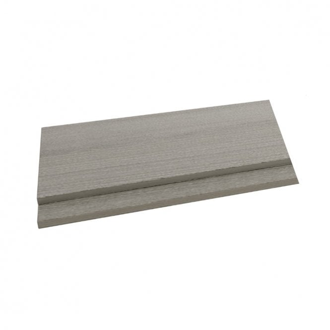 Kartell Purity 2 Piece End Bath Panel 700Mm Silver Oak