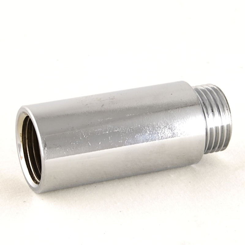 Plumbers Choice 50mm Rigid Radiator Valve Extensions 1/2 inch BSP - Chrome