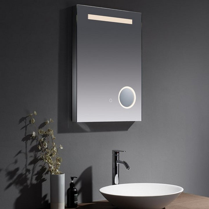 Kartell Cabrera 700mm x 500mm Illuminated LED Mirror - Clear Glass