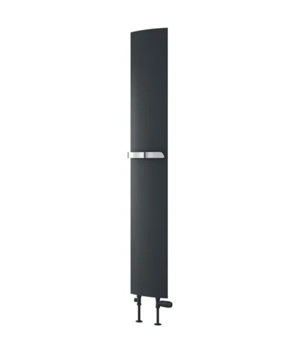 Reina Picoli Anthracite Vertical Aluminium Radiator Central Heating
