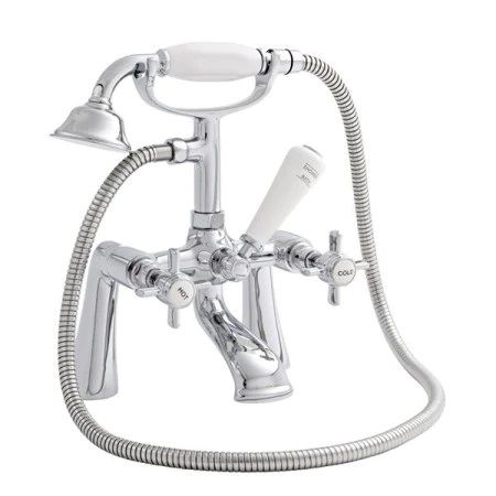 Kartell Brassware Klassique Bath Shower Mixer Tap Chrome Finish