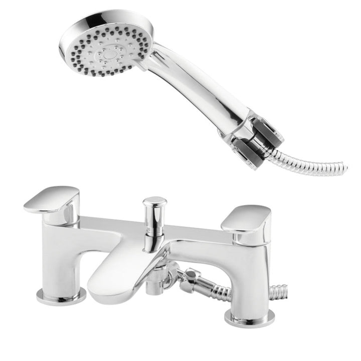 Kartell Brassware Verve Bath Shower Mixer Tap Chrome